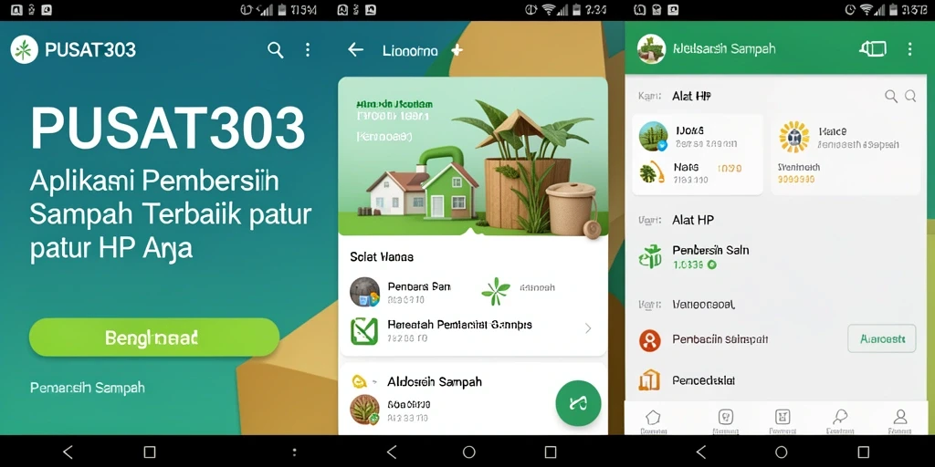 Tampilan antarmuka PUSAT303 yang sederhana dan fungsional.
